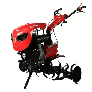 Yaman FTN420 10 Hp dizel Çapa Makinesi Kollu Bıçaklı ve Tekerlekli ve İPli