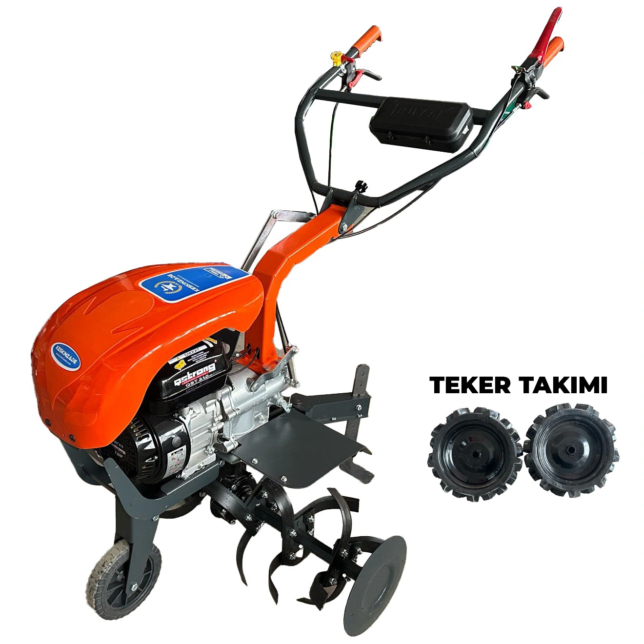 Keskinzade 7 Beygir 2+1 Benzinli çapa makinesi (rüya model)