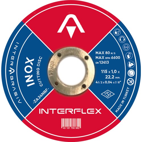 İnterflex İnox Kesici 115X1.0 mm