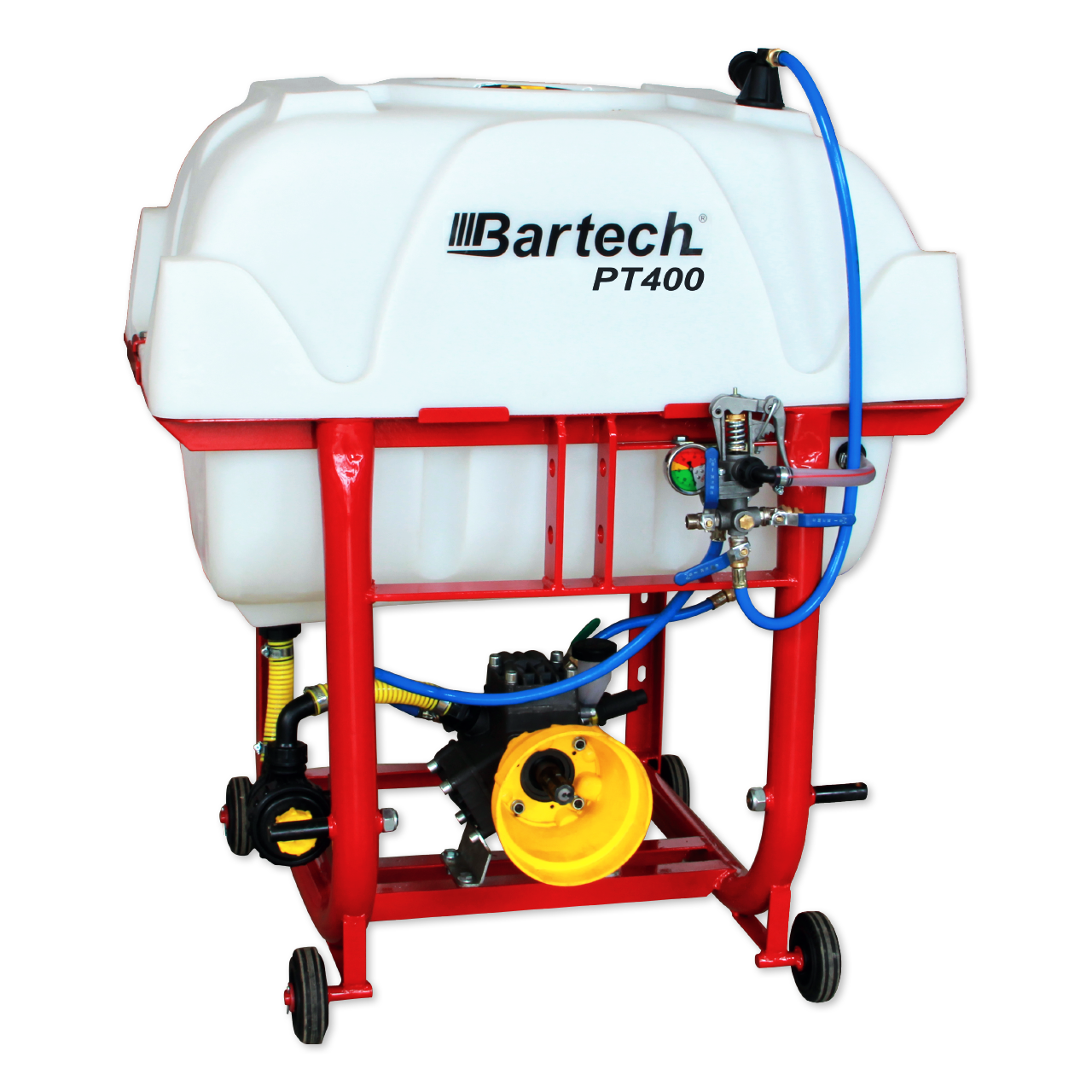 Bartech 400 Litre Pülverizatör İlaçlama , Şaft ,100 Metre Hortum ,Bilyalı Makara, Tabanca