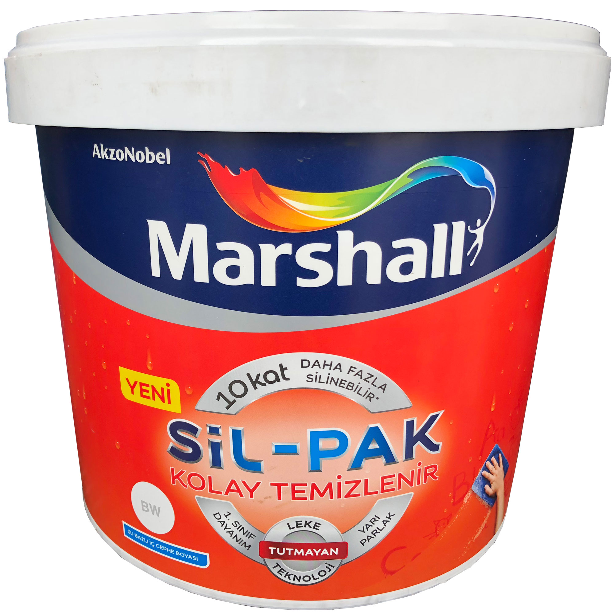 Marshall SİL-PAK Silikonlu İç Cephe Boyası 2,50 Litre Sazlık Rengi 90YY 67/117