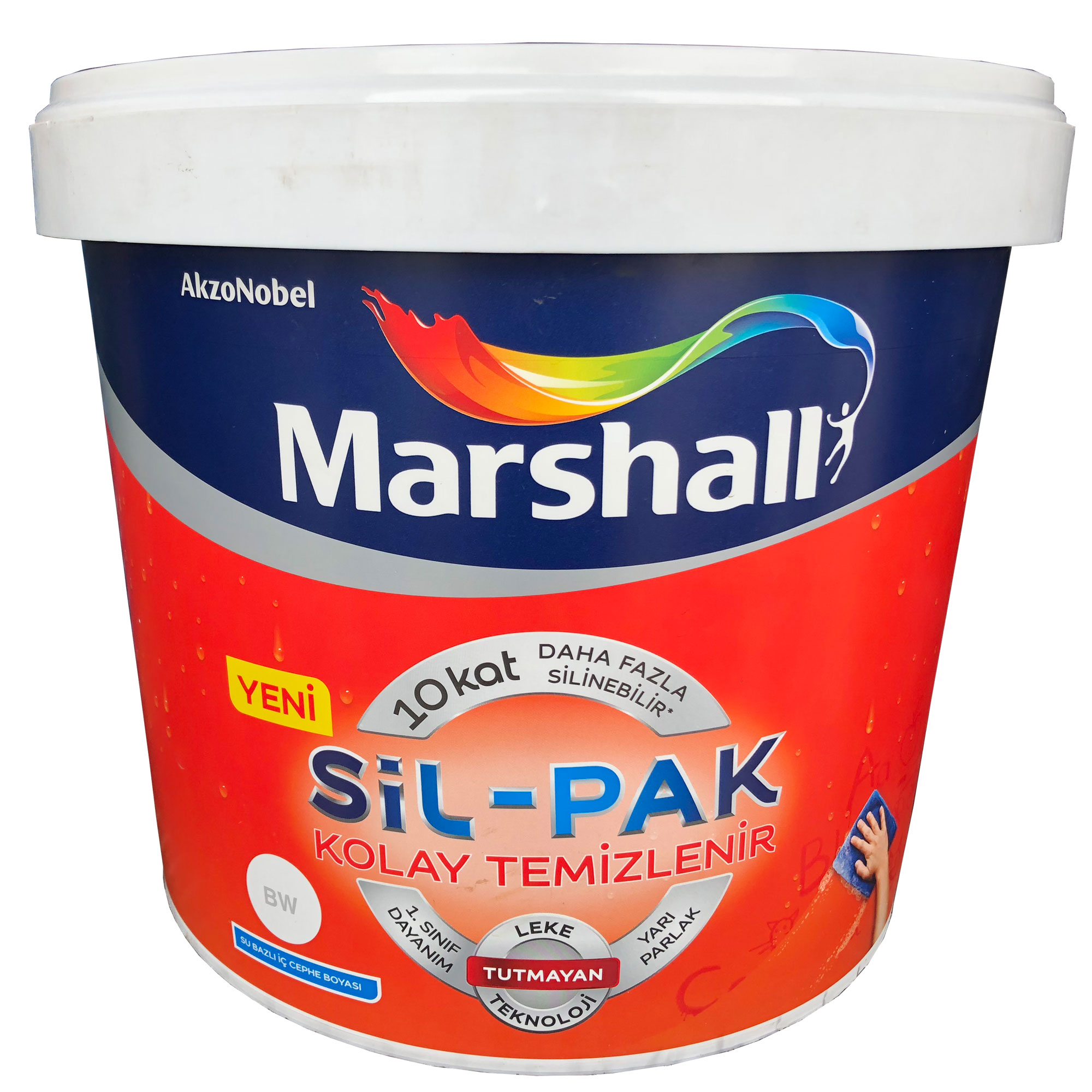 Marshall SİL-PAK Silikonlu İç Cephe Boyası 7,50 Litre Beyaz Renk