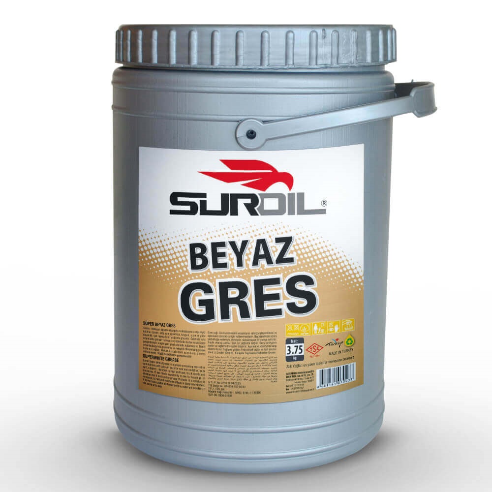 Gres Yağ - Beyaz - 4 Kg